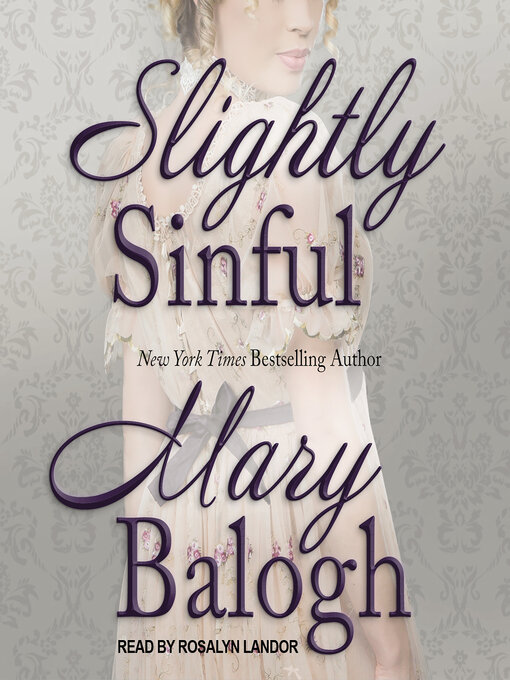 Title details for Slightly Sinful by Mary Balogh - Available